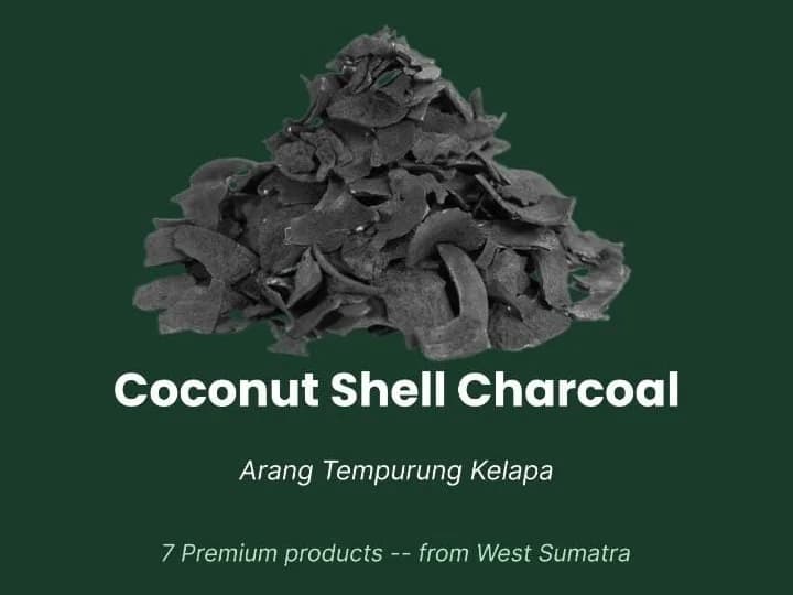 Arang Cangkang Kelapa / Arang Cangkang per kilogram Rp.13.000 / Harga dapat berubah sewaktu-waktu